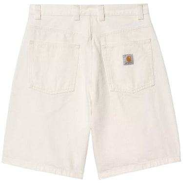 Bermuda Unisex Carhartt Wip - Brandon Short - Bianco
