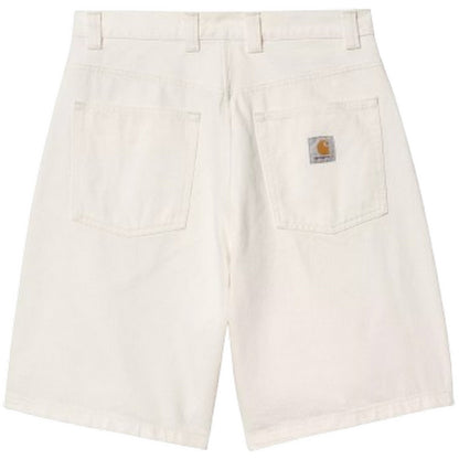 Bermuda Unisex Carhartt Wip - Brandon Short - Bianco