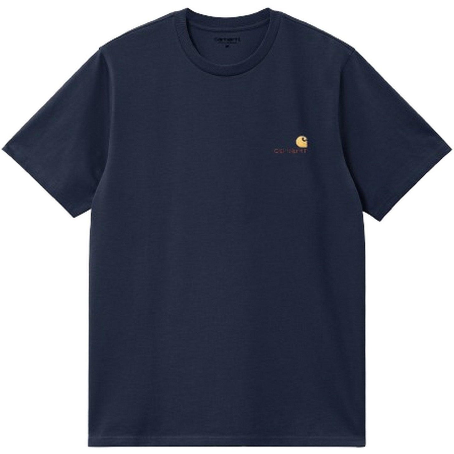 T-shirt Uomo Carhartt Wip - S/S American Script - Blu