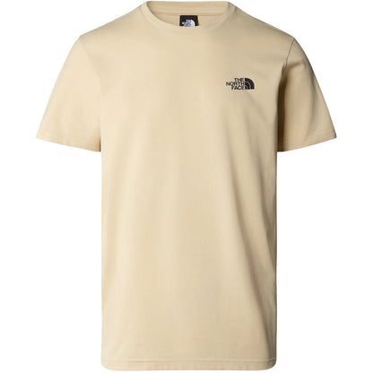 T-shirt Uomo The North Face - M S/S Simple Dome Tee - Beige