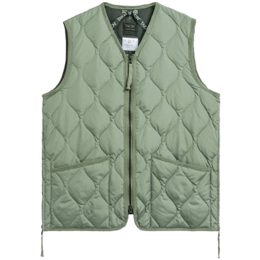 Gilet Uomo Taion - Military Zip V-Neck Vest - Verde