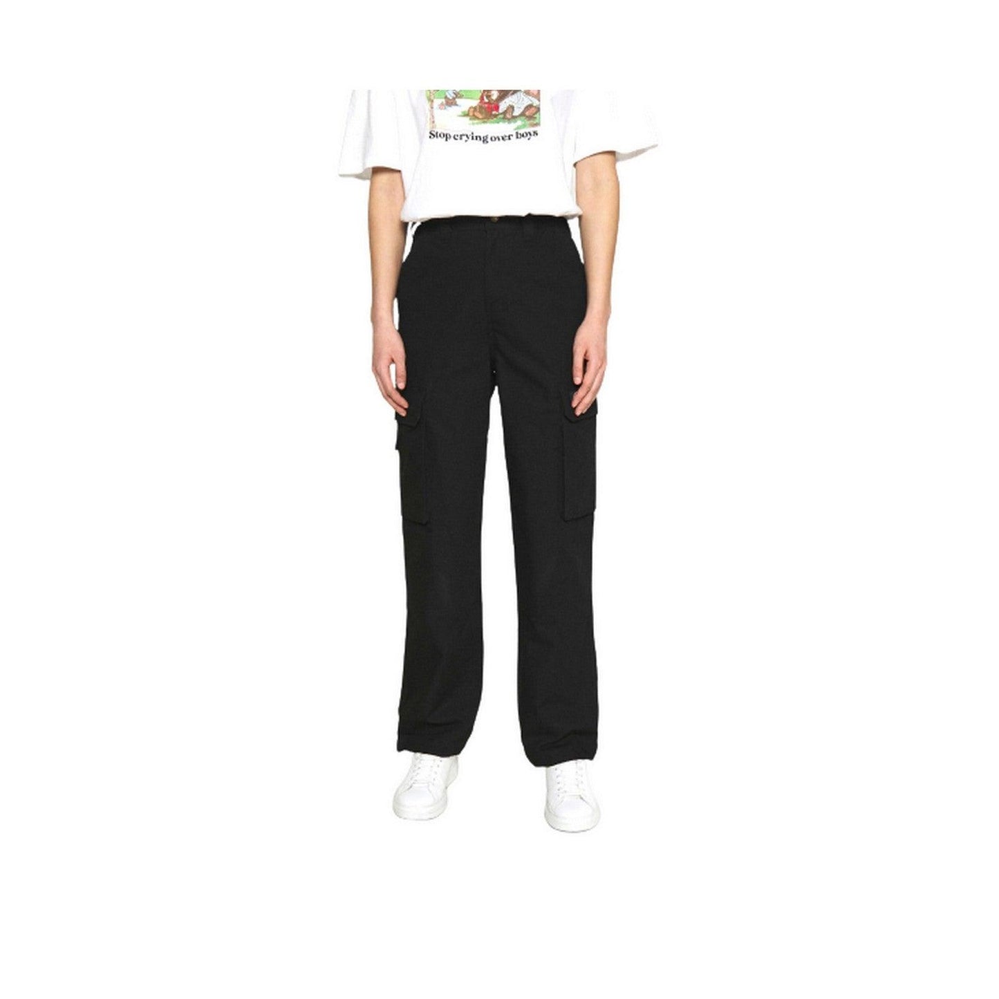 Pantaloni Donna Dickies - Hooper Bay Cargo - Nero