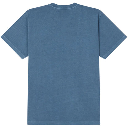 T-shirt Unisex Obey - Lowercase Pigment Tee Ss - Blu