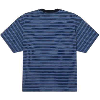 T-shirt Uomo Obey - Obey Cordell Tee Ss - Blu