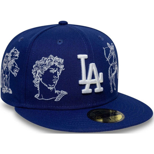Cappellini da baseball Unisex New Era - Mlb Mythical 59Fifty Losdod - Blu
