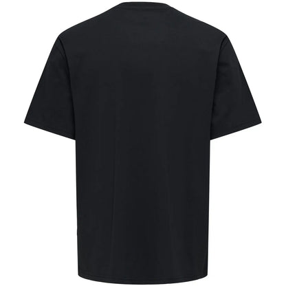 T-shirt Uomo Only & Sons - Onspeanuts Rlx Ss Pct Lic Tee - Nero