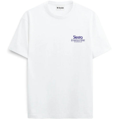 T-shirt Uomo ON VACATION - Siesta T-Shirt - Bianco