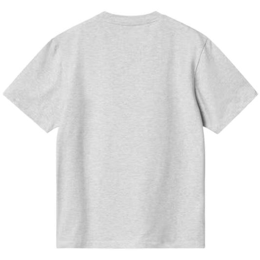 T-shirt Donna Carhartt Wip - W' S/S Script Embroidery T-S - Grigio