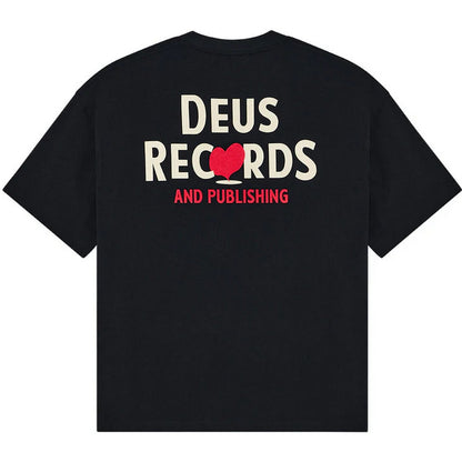 T-shirt Uomo Deus Ex Machina - Deep Cut Tee - Nero