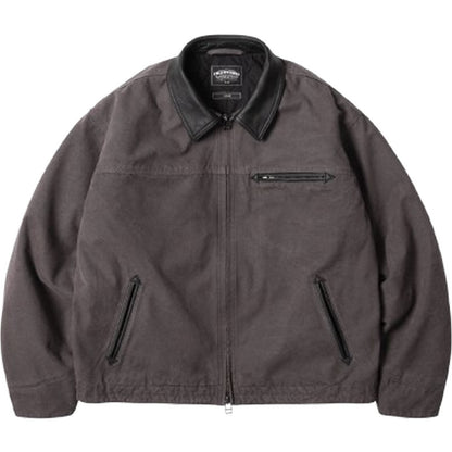 Giacche Uomo Frizmworks - Heavy Canvas Destroyed Work Jacket - Grigio