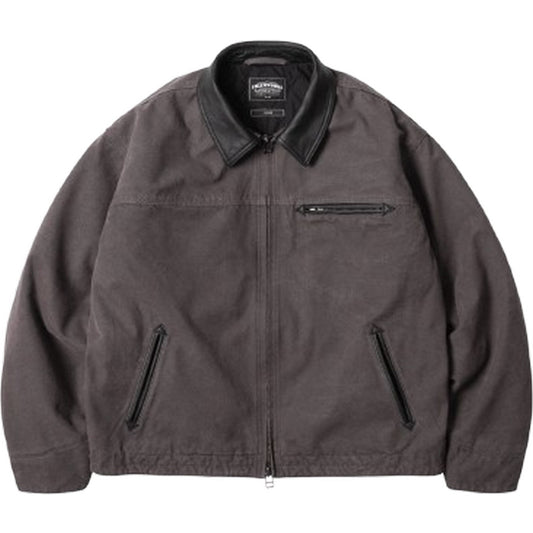 Giacche Uomo Frizmworks - Heavy Canvas Destroyed Work Jacket - Grigio