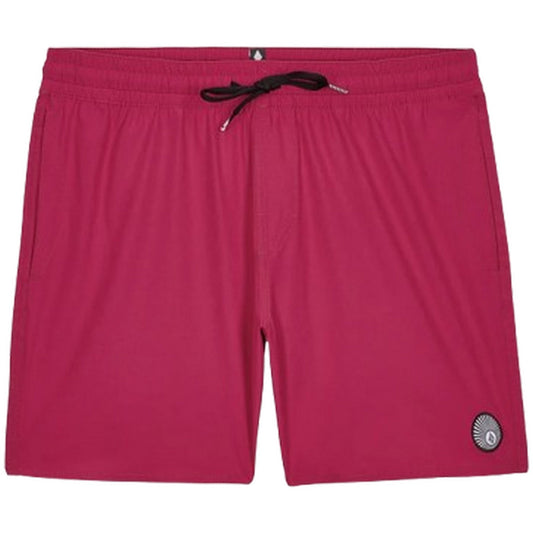 Pantaloncini e calzoncini Uomo Volcom - Lido Solid Trunk 16 - Bordeaux