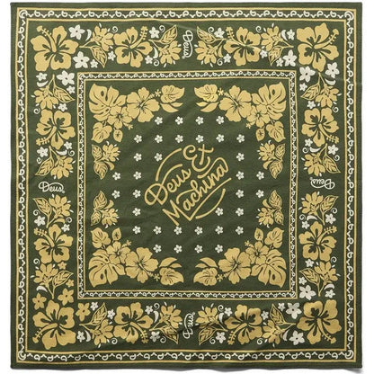 Fazzoletti da collo Uomo Deus Ex Machina - Oahu Bandana - Verde