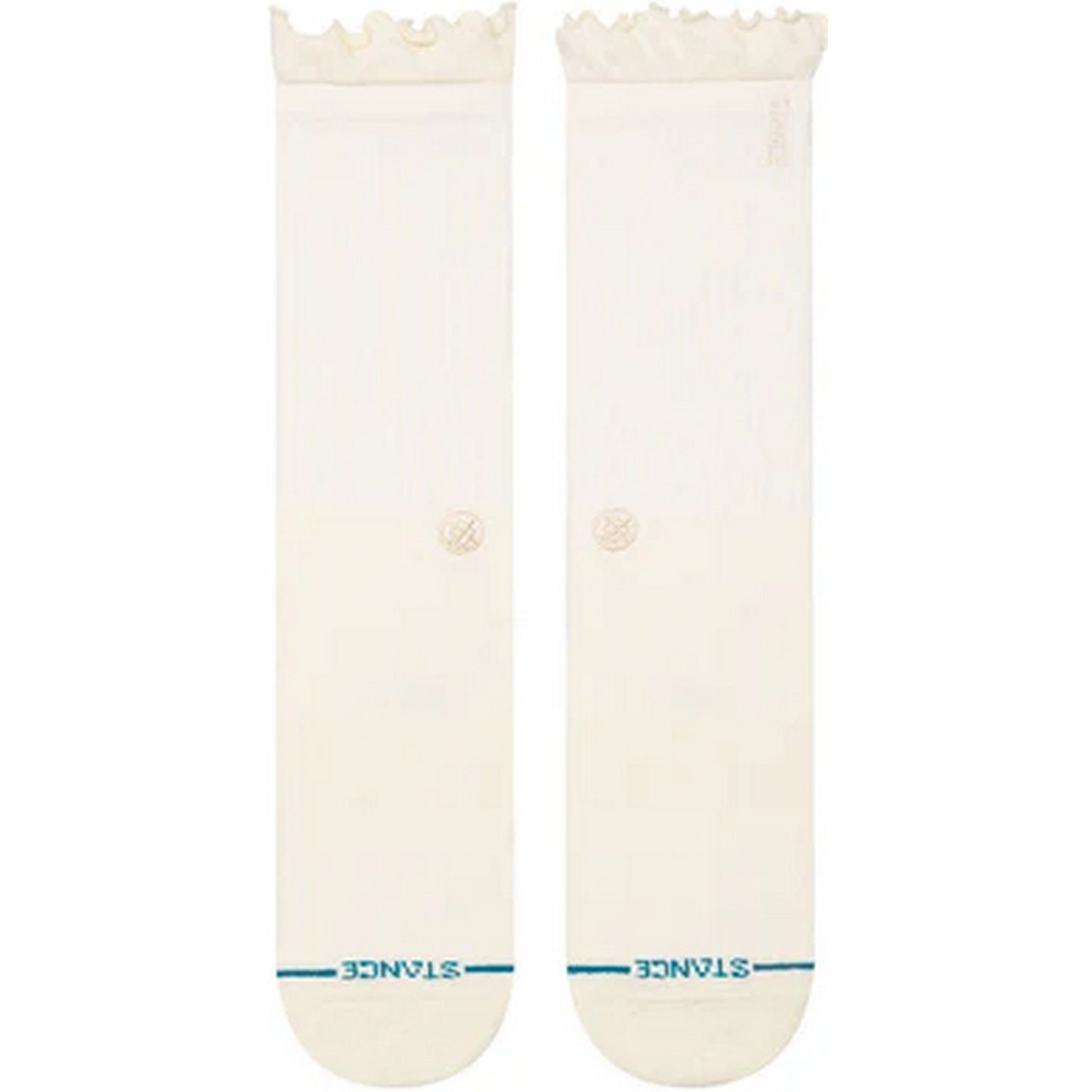 Calze Unisex Stance - Ruffle Crew - Bianco