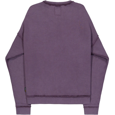 Alpha Industries Sweats à capuche pour hommes - Col rond à bord ouvert - Violet