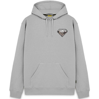 Felpe con cappuccio Uomo Iuter - Liquid Logo Hoodie - Grigio