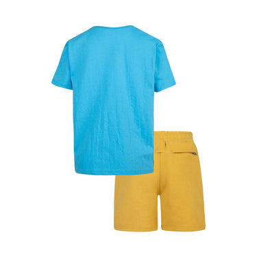 Tute a manica corta Bambini Unisex Nike - B Nsw Air Short Set - Multicolore