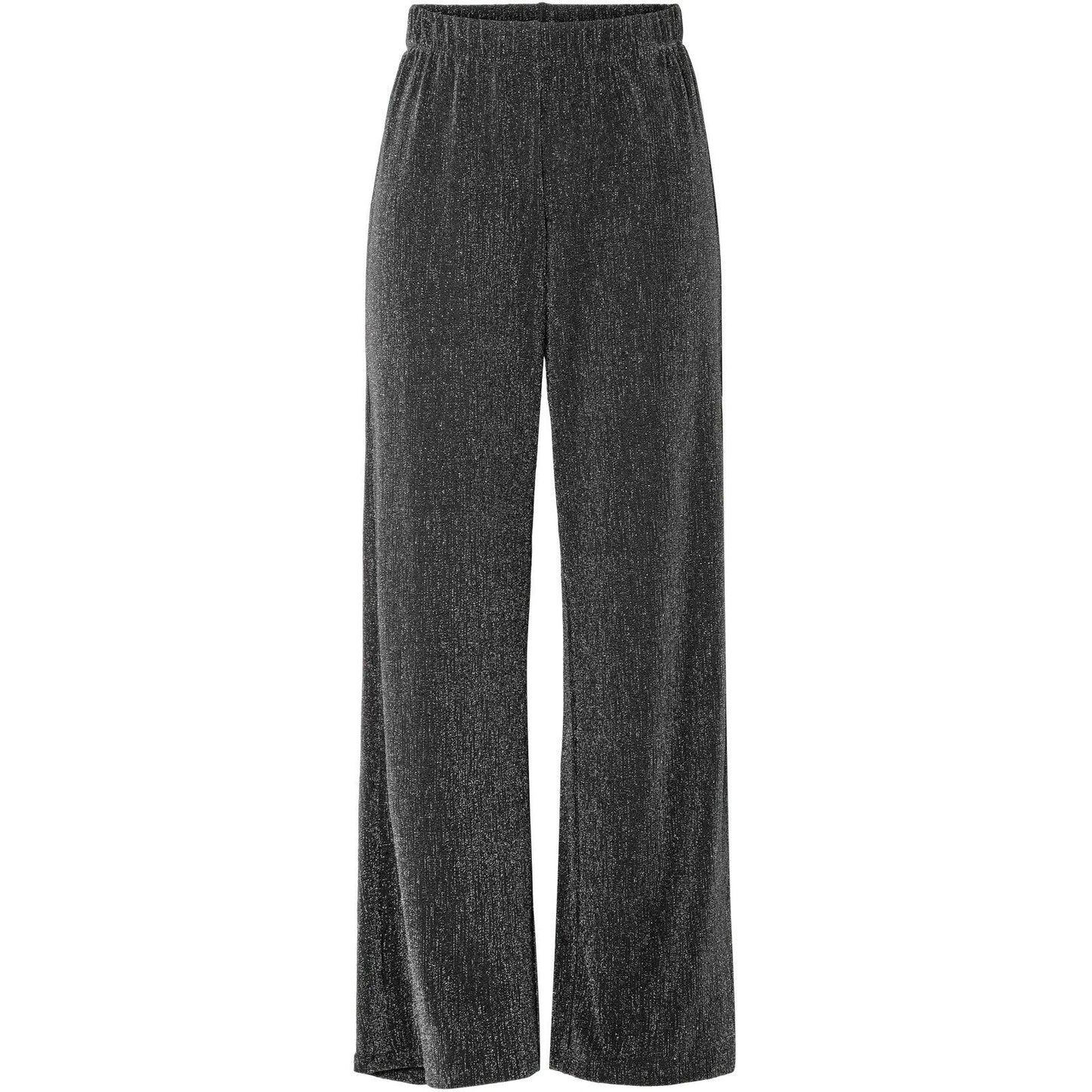 Pantaloni Donna Pieces - Pcmaeve Hw Wide Pants Jrs - Nero