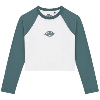 Maglie a manica lunga Donna Dickies - Sodaville Tee Ls W - Verde