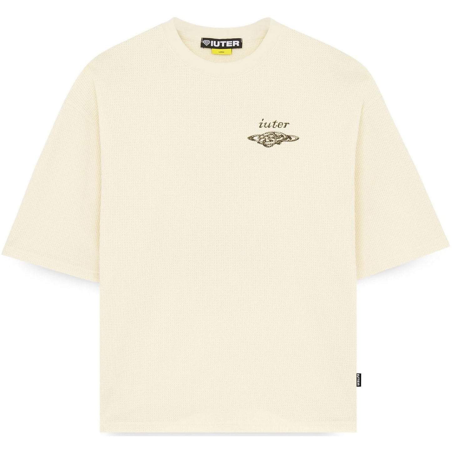 T-shirt Uomo Iuter - Bijoux Waffle Tee - Bianco