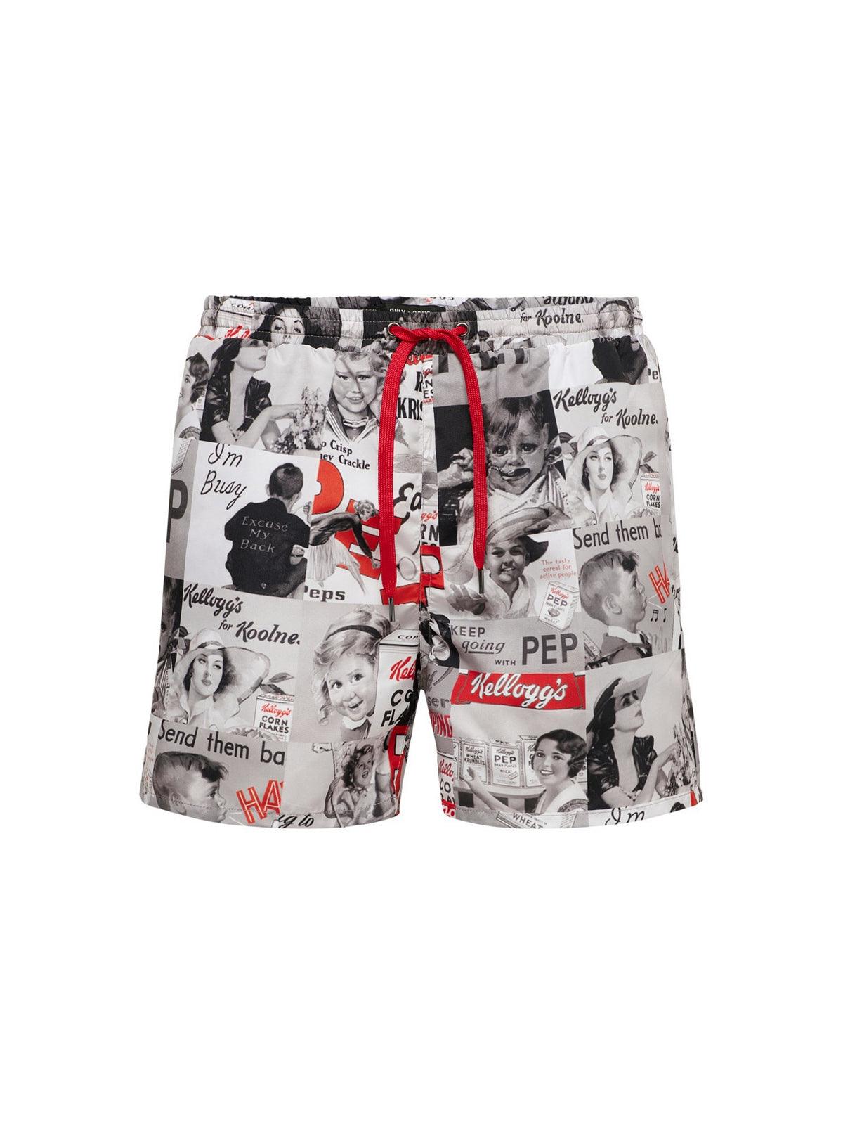 Pantaloncini e calzoncini Uomo Only & Sons - Onsted Swim Kellogs Print Gw 1839 - Multicolore