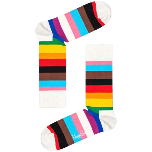 Calze Unisex Happy Socks - Pride Stripe Sock - Multicolore