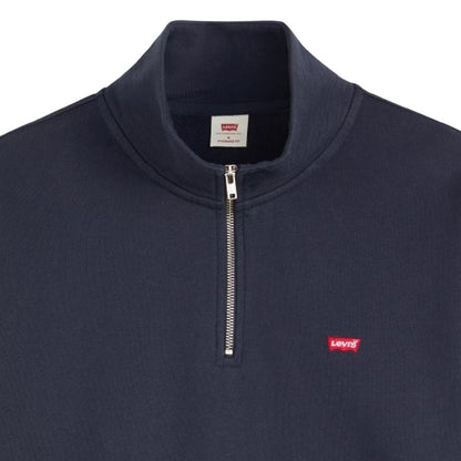 Maglie a manica lunga Uomo Levi's - Original Hm 1/4 Zip - Blu