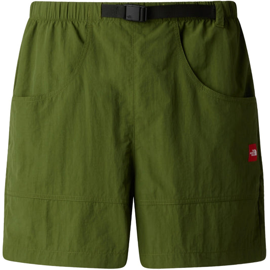 Pantaloncini Uomo The North Face - M TNF Red Box Nylon Belted Short - Verde