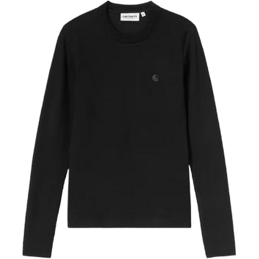 T-shirt Donna Carhartt Wip - W' L/S Philipa T-Shirt - Nero