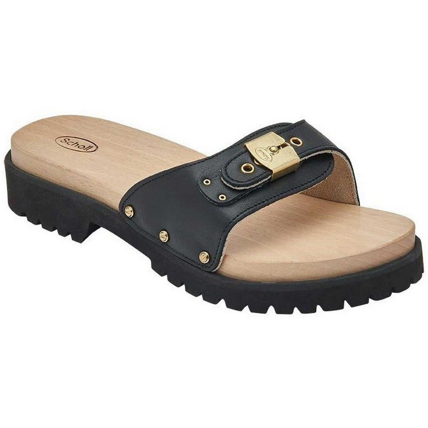 Sandali Donna Scholl - Pescura Carroarmato - Nero