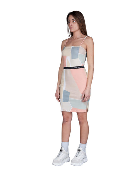 Vestiti casual Donna Obey - Glen Aspen Dress - Arancione