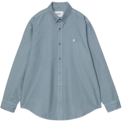 Camicie casual Uomo Carhartt Wip - L/S Bolton Shirt - Blu