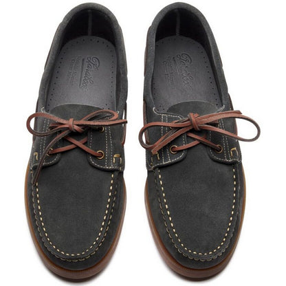 Scarpe da barca Uomo Paraboot - Barth/Marine Miel-Vel Ardoise - Marrone