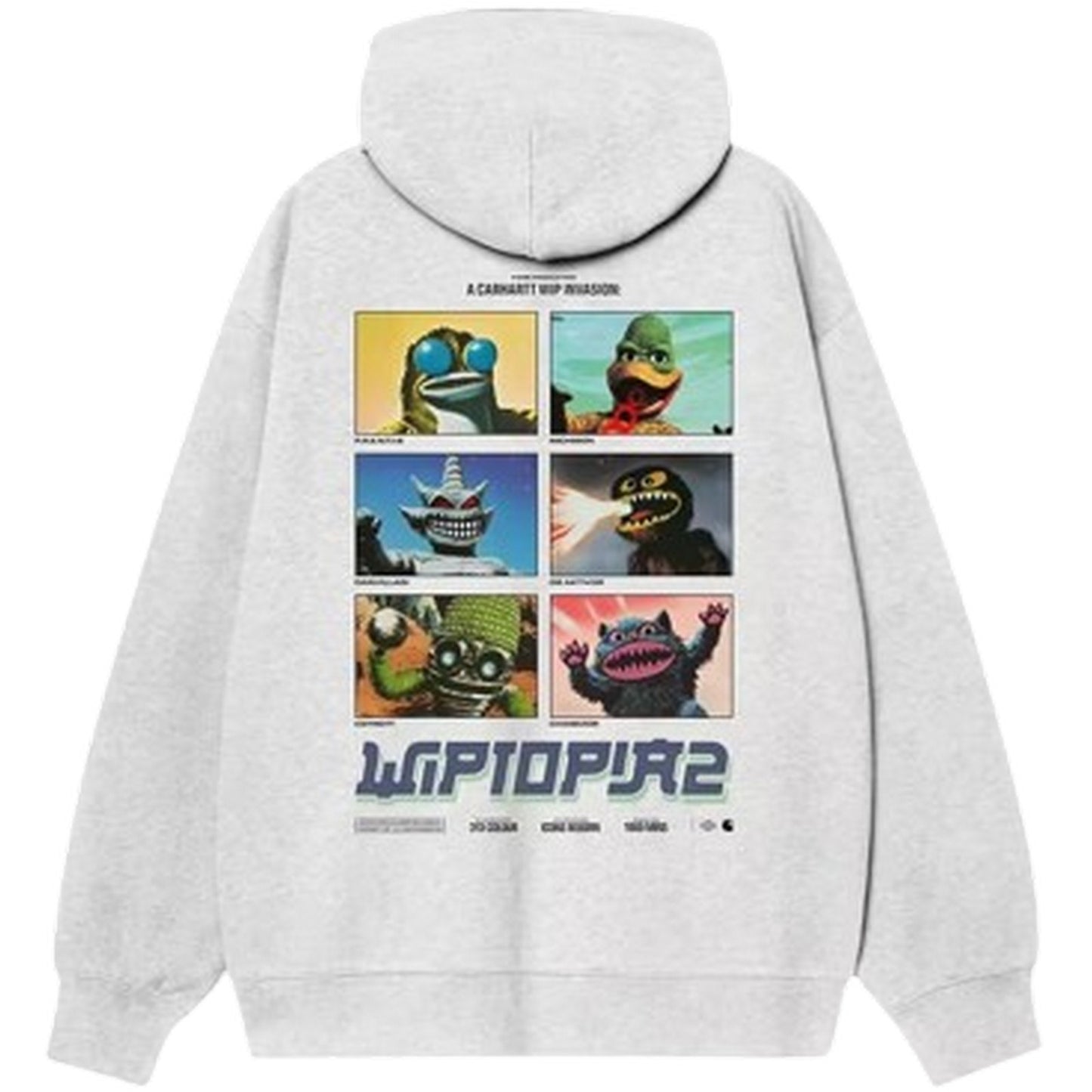 Felpe senza cappuccio Uomo Carhartt Wip - Hooded Wiptopia II Sweat - Grigio