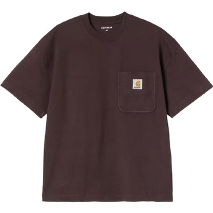 T-shirt Uomo Carhartt Wip - S/S Work Pocket T-Shirt - Marrone