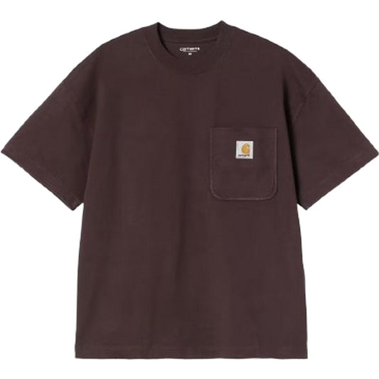 T-shirt Uomo Carhartt Wip - S/S Work Pocket T-Shirt - Marrone
