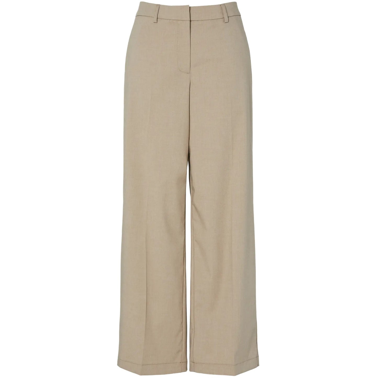 Pantaloni Donna Pieces - Pcrosa Hw Wide Pant Noos Bc - Grigio