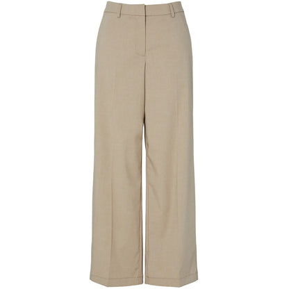 Pantaloni Donna Pieces - Pcrosa Hw Wide Pant Noos Bc - Grigio