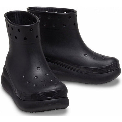 Stivali Donna Crocs - Classic Crush Rain Boot - Nero