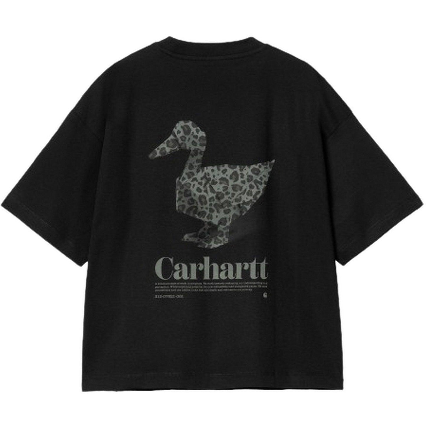 T-shirt Donna Carhartt Wip - W' S/S Fold Leo T-Shirt - Nero