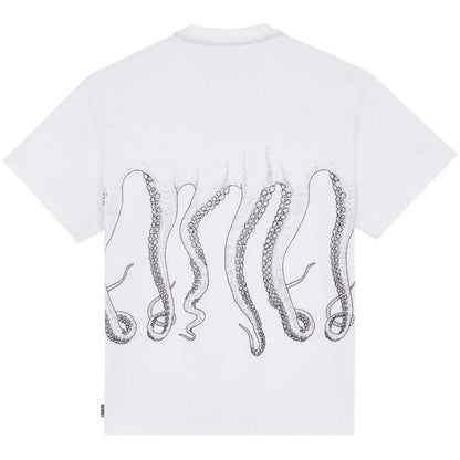 T-shirt Uomo Octopus - Octopus Outline Tee - Bianco