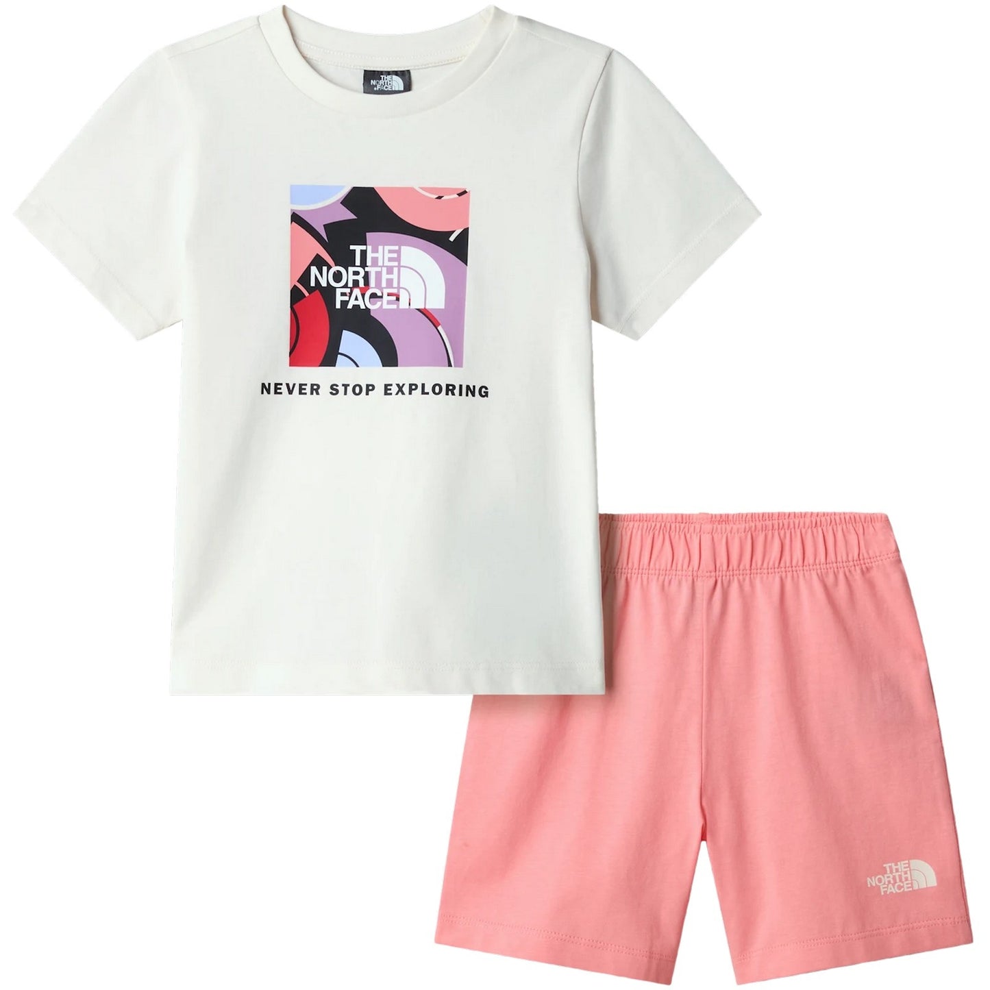 Set di capi coordinati Bambini Unisex The North Face - Kid Box Nse Play Reg Short Set - Bianco