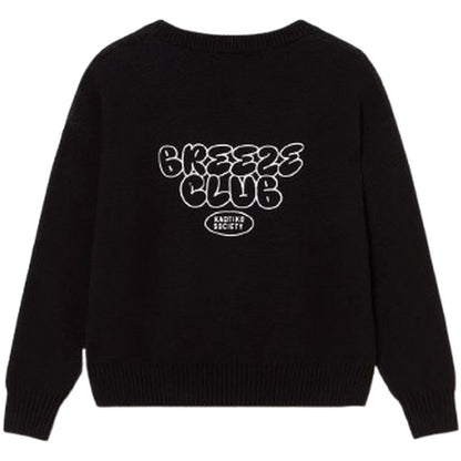 Felpe senza cappuccio Uomo Kaotico - Breeze Club Sweater - Nero