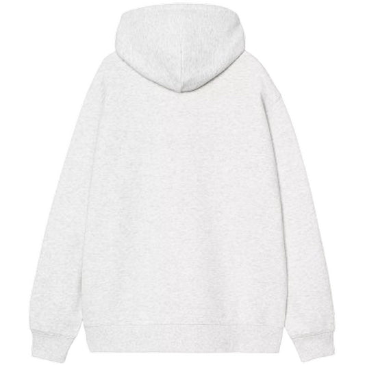 Felpe con cappuccio Donna Carhartt Wip - W' Hooded Carhartt Sweatshirt - Grigio