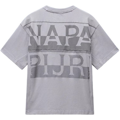 T-shirt Uomo Napapijri - S-Anghiari Ss - Grigio