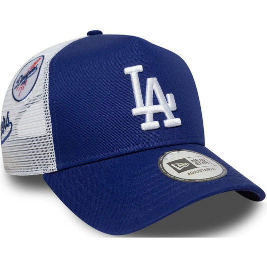 Cappellini da baseball Unisex New Era - Multi Patch Trucker - Blu