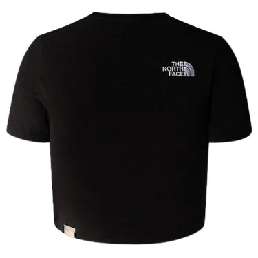 Camiseta The North Face para mujer - W S/S Essential Cropped Slim Tee - Negro