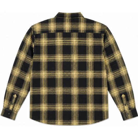 Camicie casual Uomo Volcom - Fa Ozzy Plaid Ls - Giallo