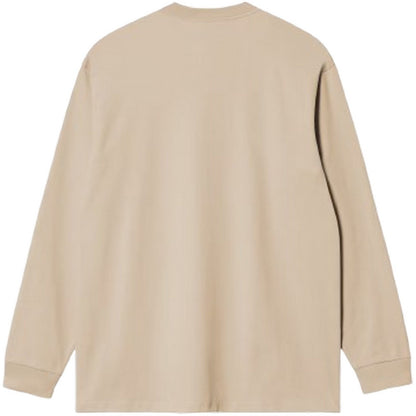 Maglie a manica lunga Uomo Carhartt Wip - L/S Chase T-Shirt - Bianco
