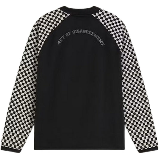 Maglie a manica lunga Uomo Vans - A.o.d. Racing Longsleev - Nero